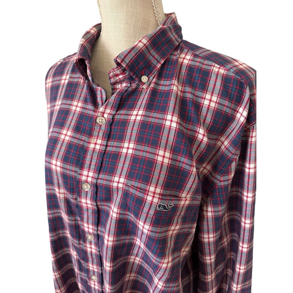 Vineyard Vines Performance Classic Fit‎ Tucker Shirt Size XL